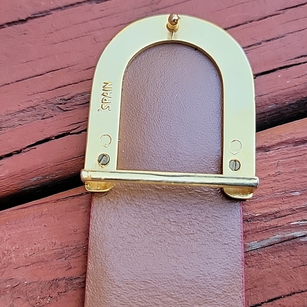 Cipriani Lizard Red Women's Belt View 3